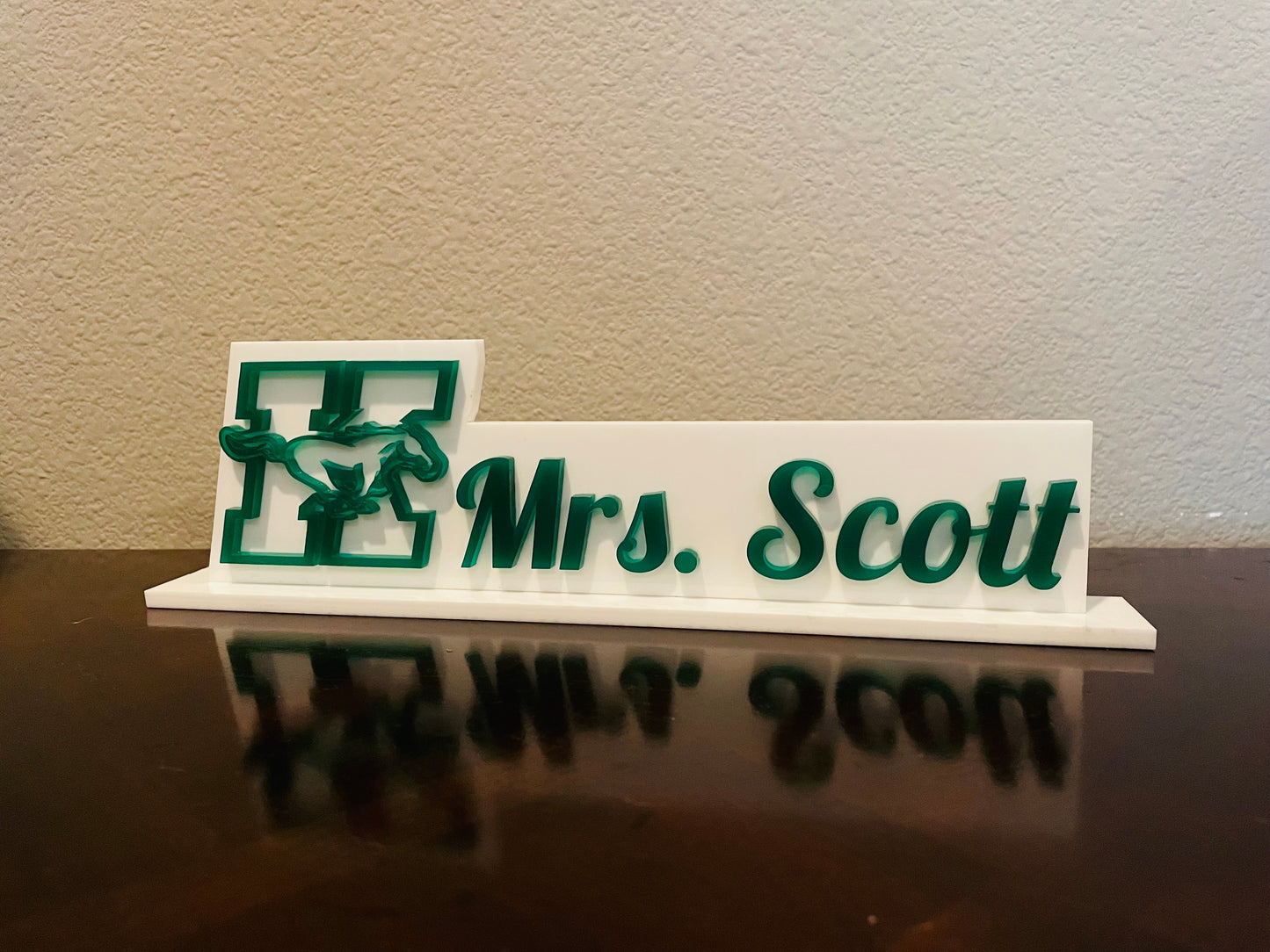 Desk Name Plate